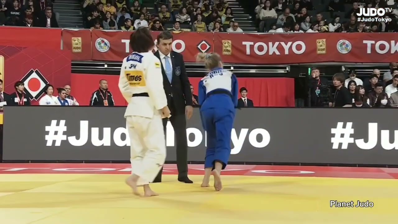 Momo TAMAOKI 🇯🇵 🆚️ Kseniia GALITSKAIA 🇷🇺 | четвертьфинал /-57кг | Большой Шлем Токио 2025