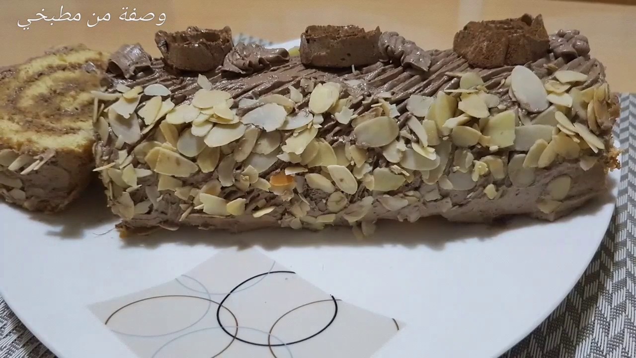 بيسكوي رولي بنكهة القهوة wasfa min matbakhi | Biscuit roulé