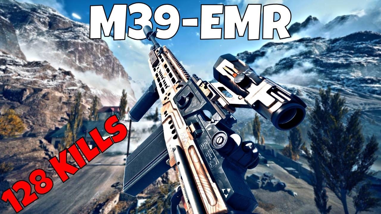 128 убийств за игру с ЛУЧШЕЙ DMR в Battlefield 6