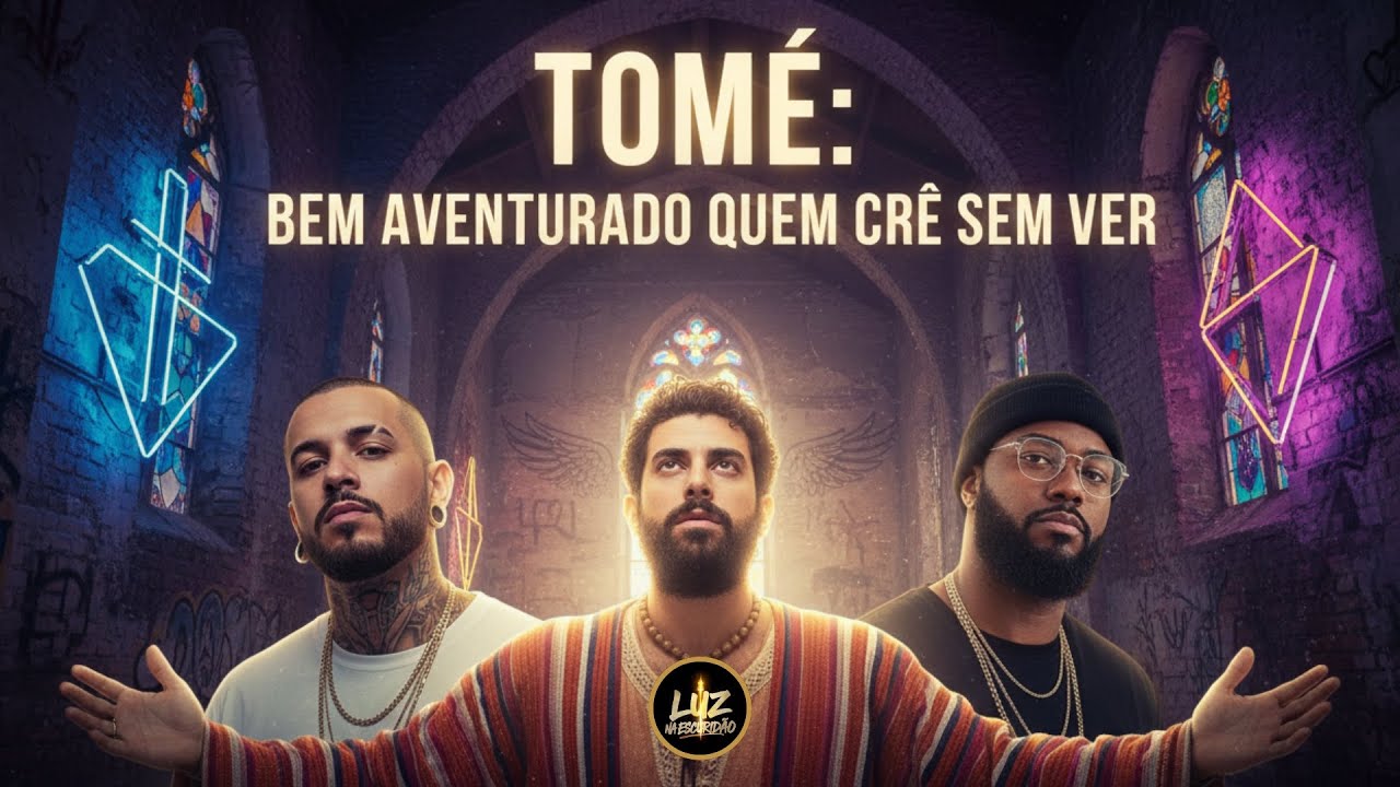 Trap Gospel 🎧 Tomé: De Cético a Adorador | RAP Luz na Escuridão (Especial The Chosen)