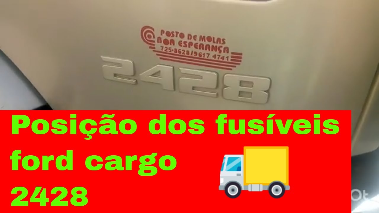 CAIXA DE FUSÍVEIS FORD CARGO 2428