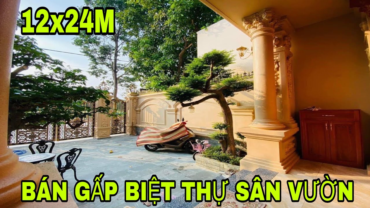 Bán biệt thự sân vườn . Nội thất gỗ quý . Chủ định cư mỹ bán gấp rẻ
