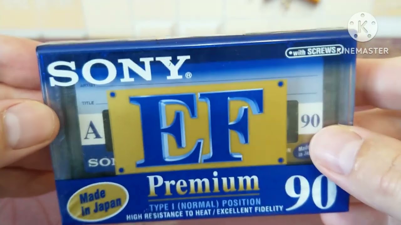 Тест аудиокассеты Sony EF90 Premium. Как бы премиум.