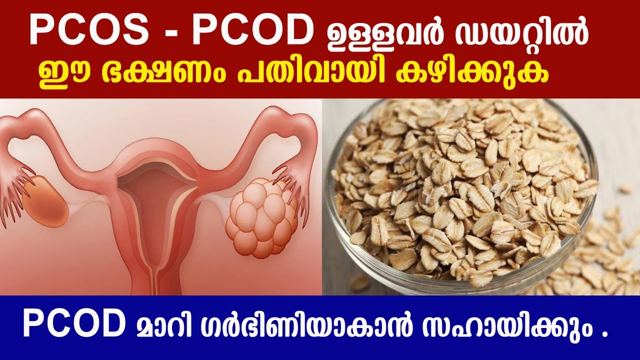 PCOS - PCOD ഉള്ളവര്‍ ഡയറ്റില്‍ ഈ ഭക്ഷണം പതിവായി കഴിക്കുക | PCOD മാറി ഗര്‍ഭിണിയാകാന്‍ സഹായിക്കും .