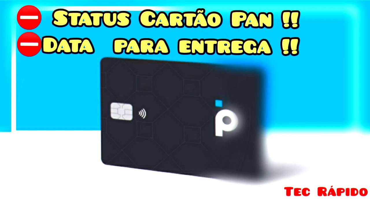 Como Rastrear Cart&atilde;o Pan ! Rapido e F&aacute;cil #cartaopan #scorebaixo