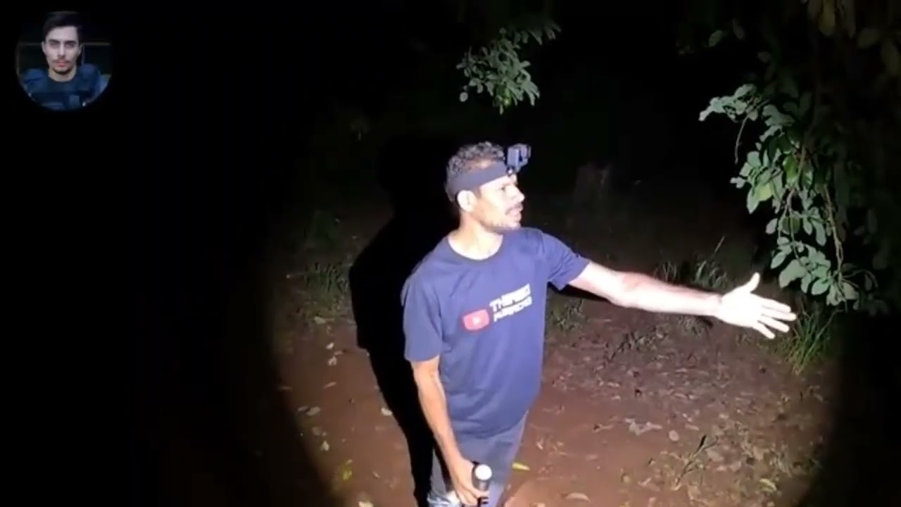 Recaps do canal Thiago furacão , Assustador aparecimento noiva  na mata de Guaíra #terror 