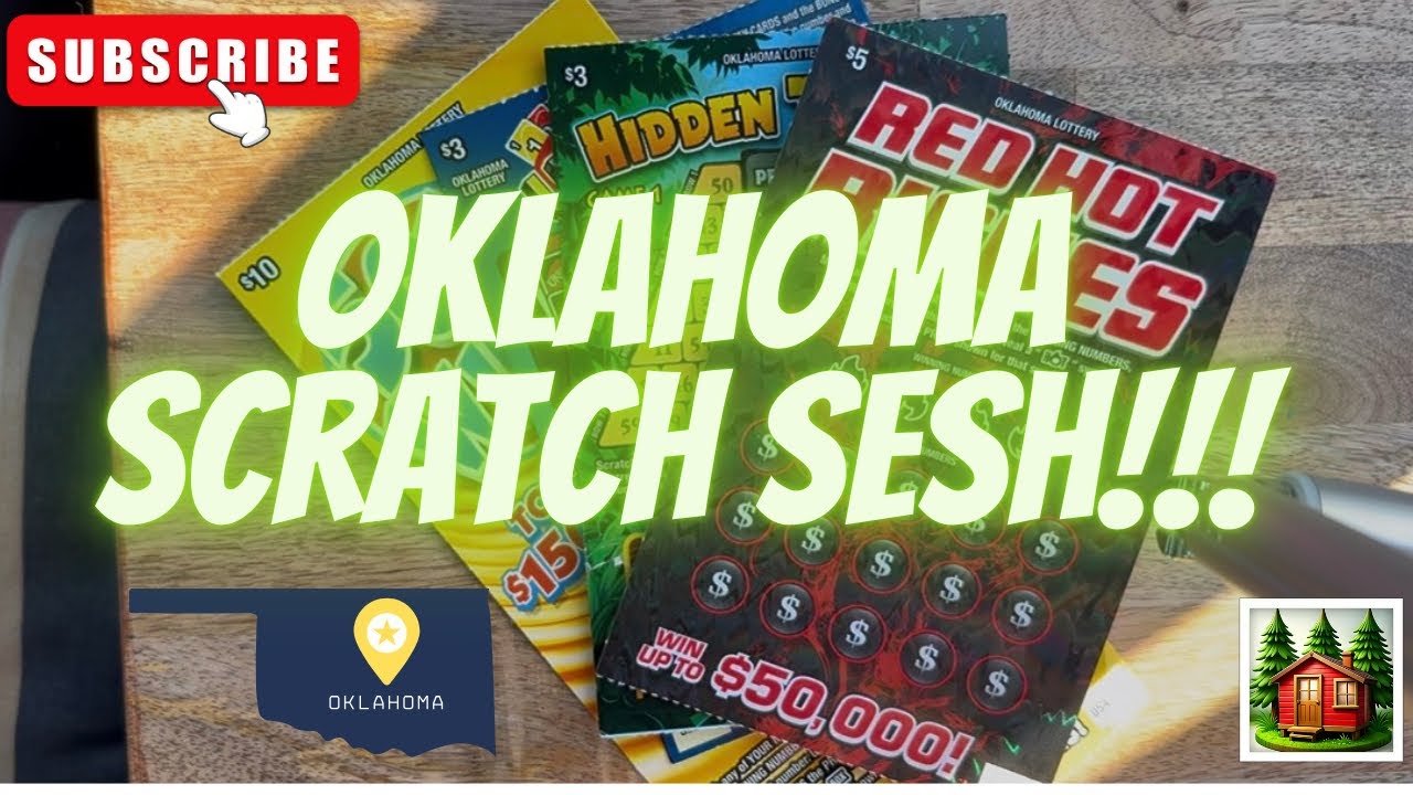 Oklahoma scratch tickets for the win!