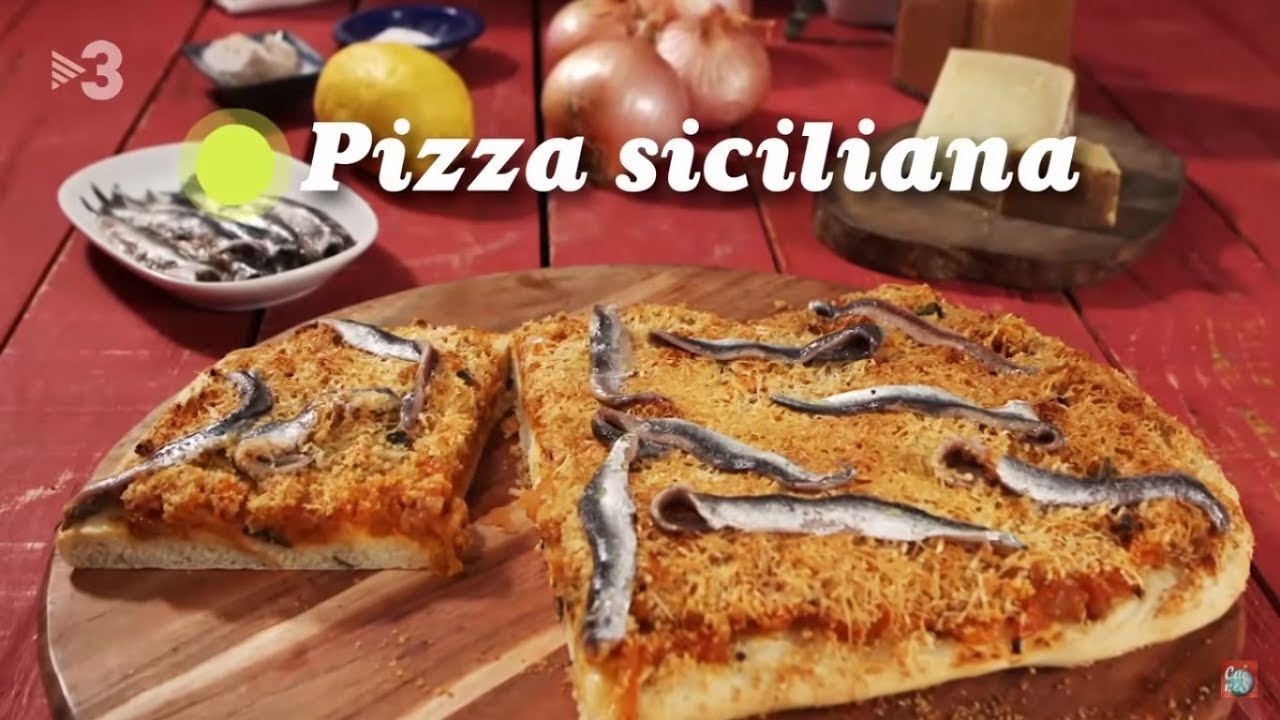 Pizza siciliana