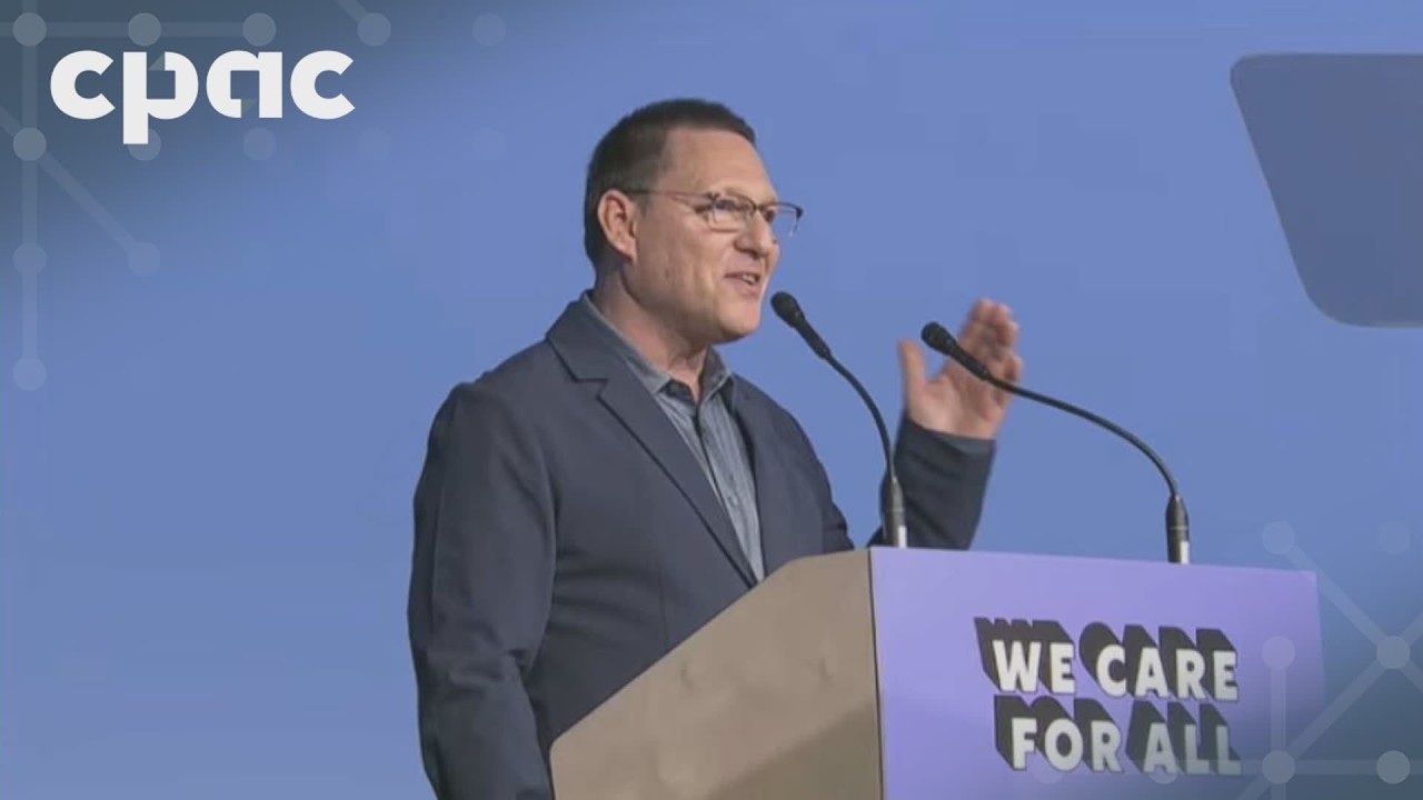NDP Leader Avi Lewis speaks at Canadian Labour Congress convention &ndash; May 13, 2026