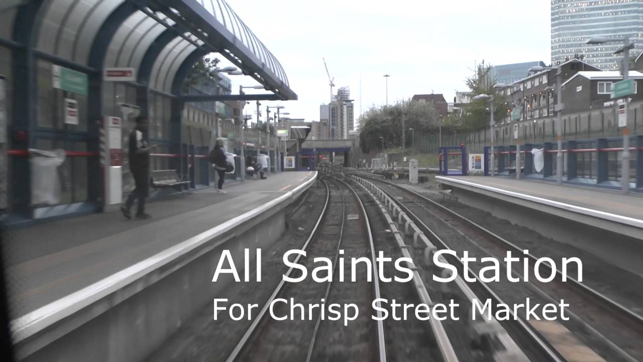 Docklands Light Railway Cab Ride - Stratford to Canary Wharf - 17th May 2016