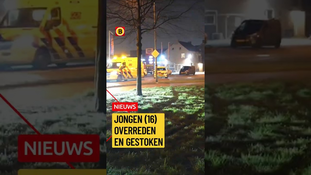 16-jarige jongen slachtoffer van steekpartij | #steekpartij