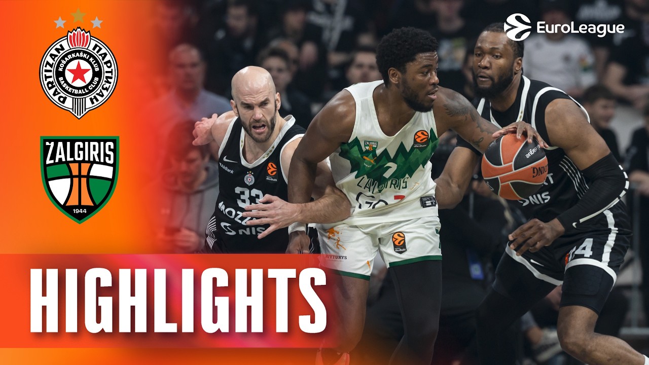 On an EMOTIONAL NIGHT, Top 6 HOPES STAY ALIVE | Partizan - Zalgiris | R37 BASKETBALL HIGHLIGHTS 2026