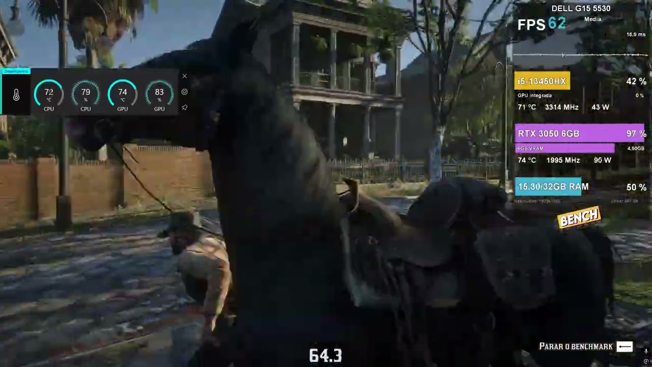 Red Dead Redemption 2 dell g15