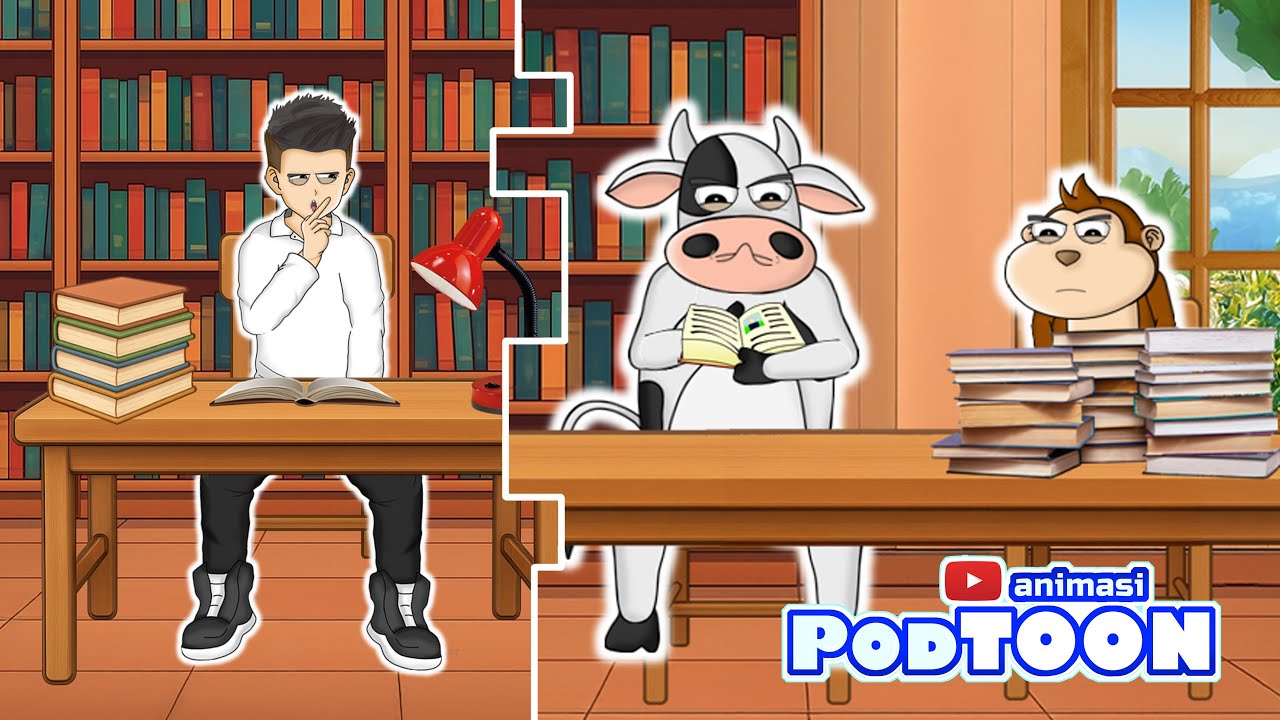 JANGAN BERISIK DI PERPUSTAKAAN !