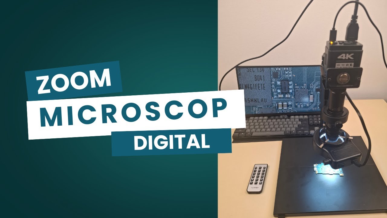 Am Cumpărat un Microscop Digital 4K pentru Electronică de la Yizhan