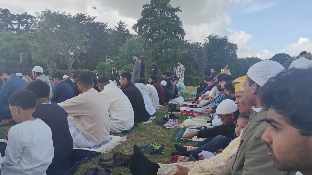 Eid Ul Adha 2025 | London Eid Prayer in the Park | Little Ilford Park Manor Park E12 | Eid Prayer