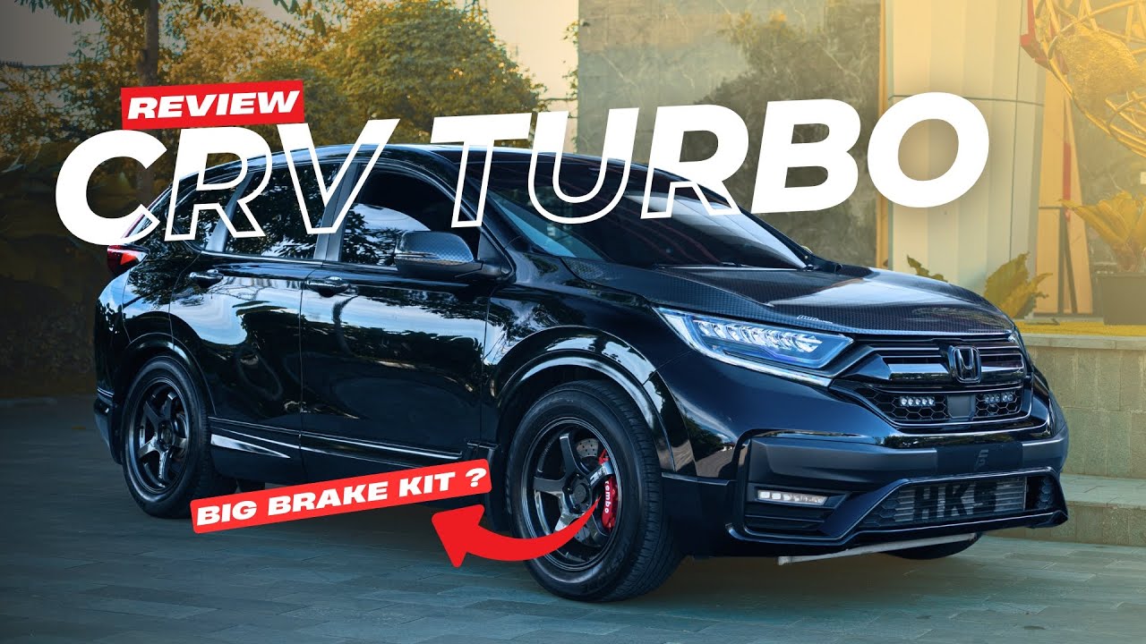 Review Modifikasi CRV Turbo FULL BLACK pake BBK | Review Mobil Daily Use #mcicarbon #honda #bbk