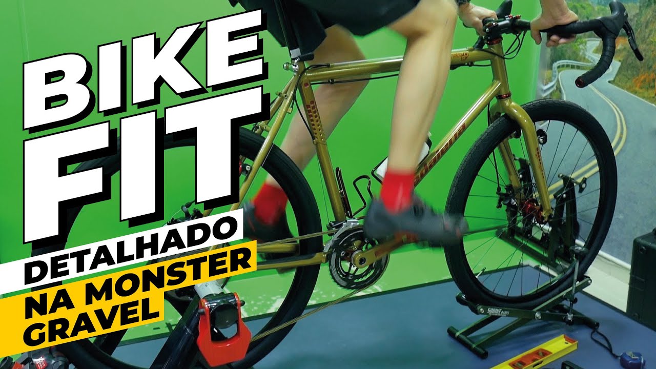 Bike fit detalhado do Edu na Monster Gravel com Cleber Anderson. Pedaleria
