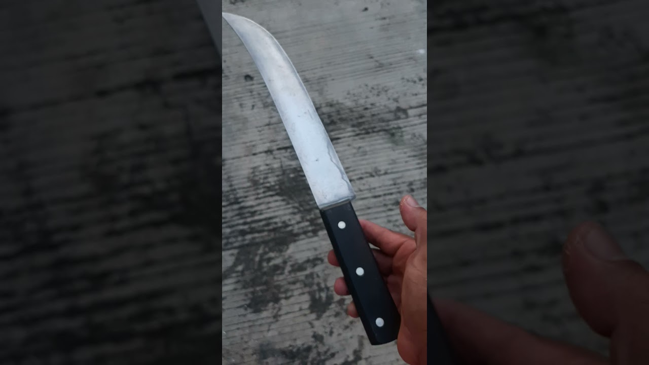 VINTAGE F.DICK BUTCHER KNIFE Cimeter 12