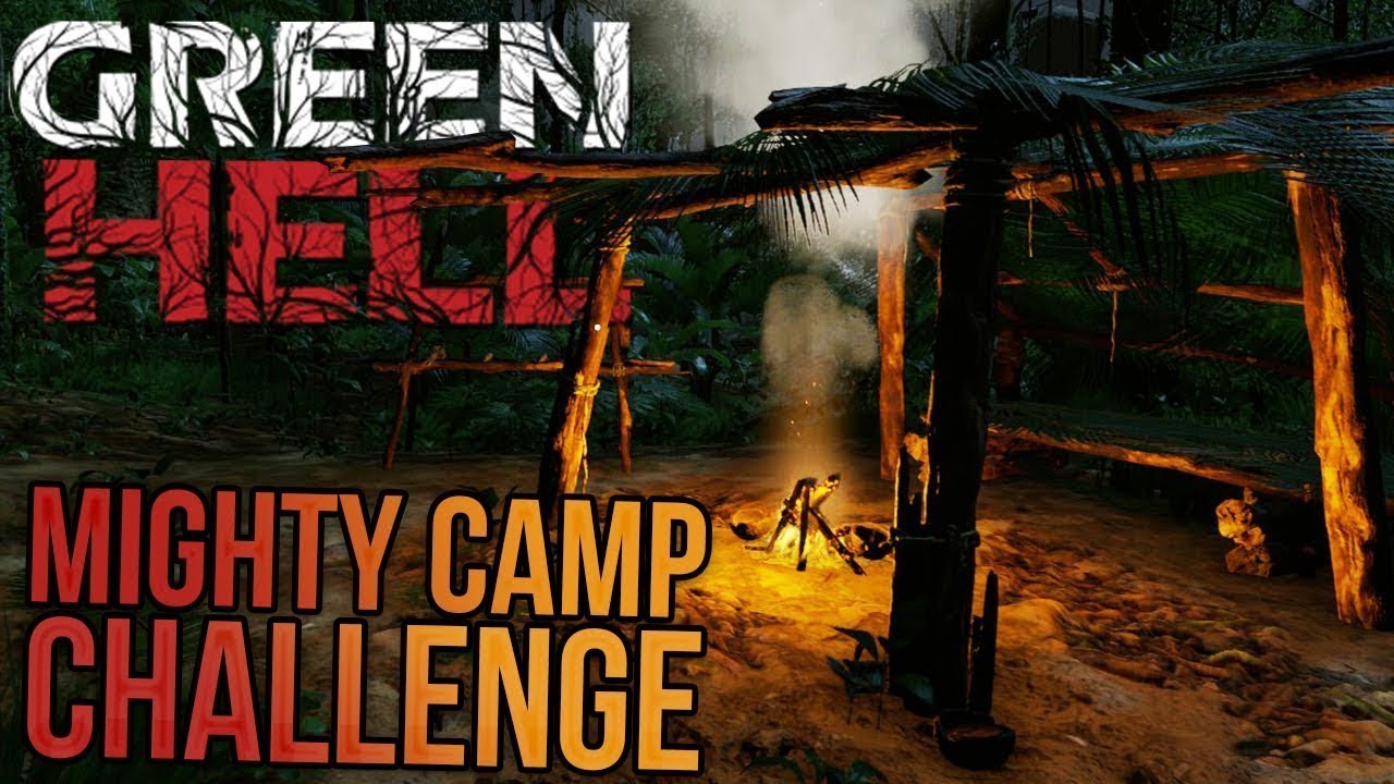 Green Hell Challenge Build a Mighty Camp