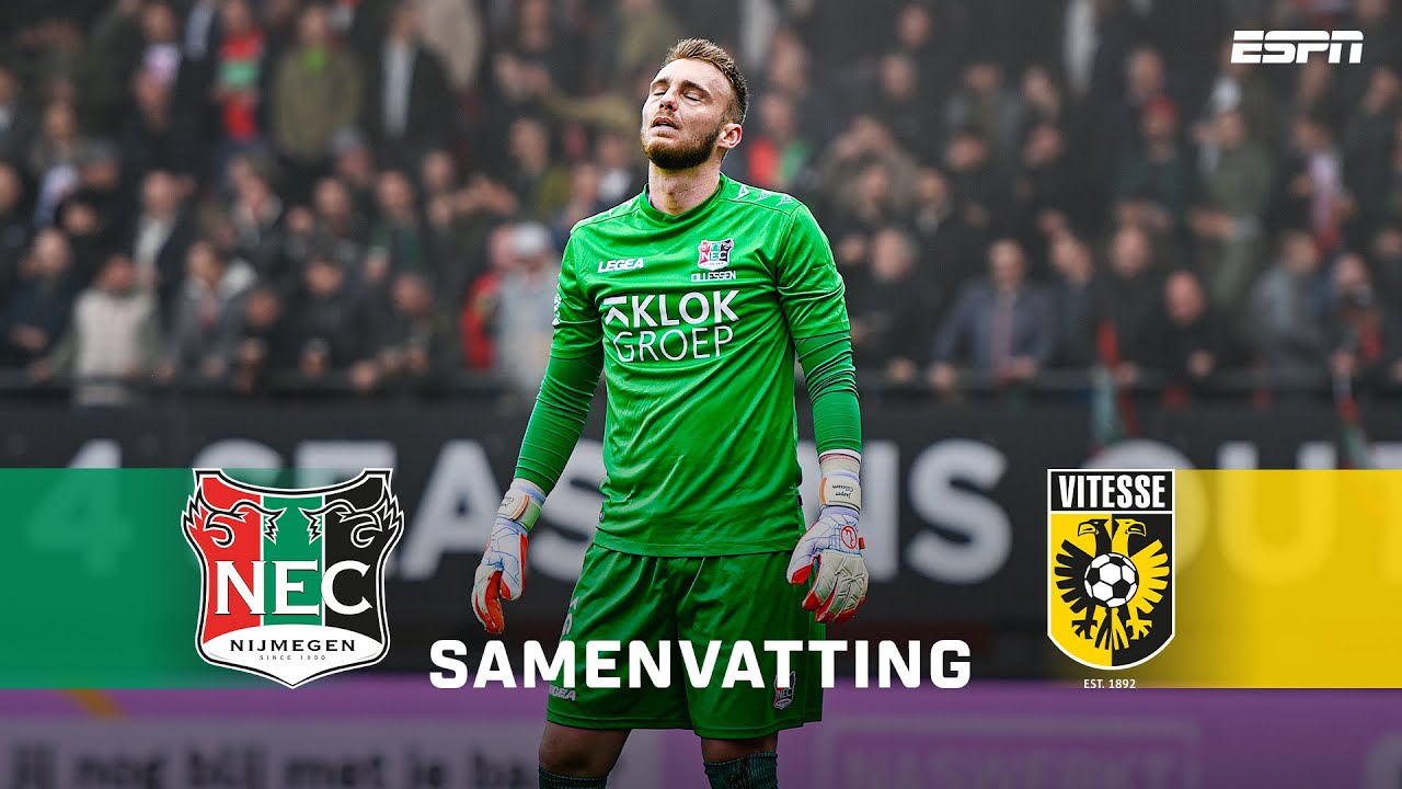 Enorme BLUNDER Jasper Cillessen in Gelderse derby! 😳 | Samenvatting N.E.C. - Vitesse