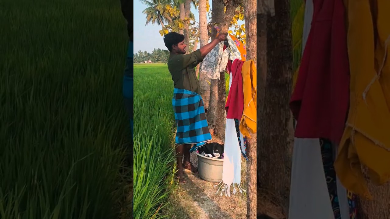 #shorts💙துணிசோப்பும், அன்னகுடையும்🗑️🧺#music#comedy