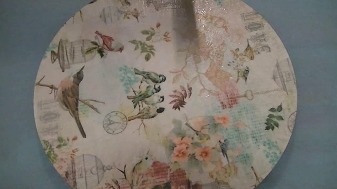 80- Base/Plato giratorio. Lazy Susan. DIY. #AmoPintar