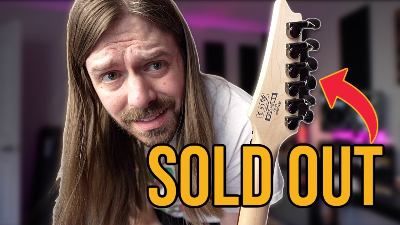 Эта гитара всё ещё распродаётся! (Ibanez Jem Jr)