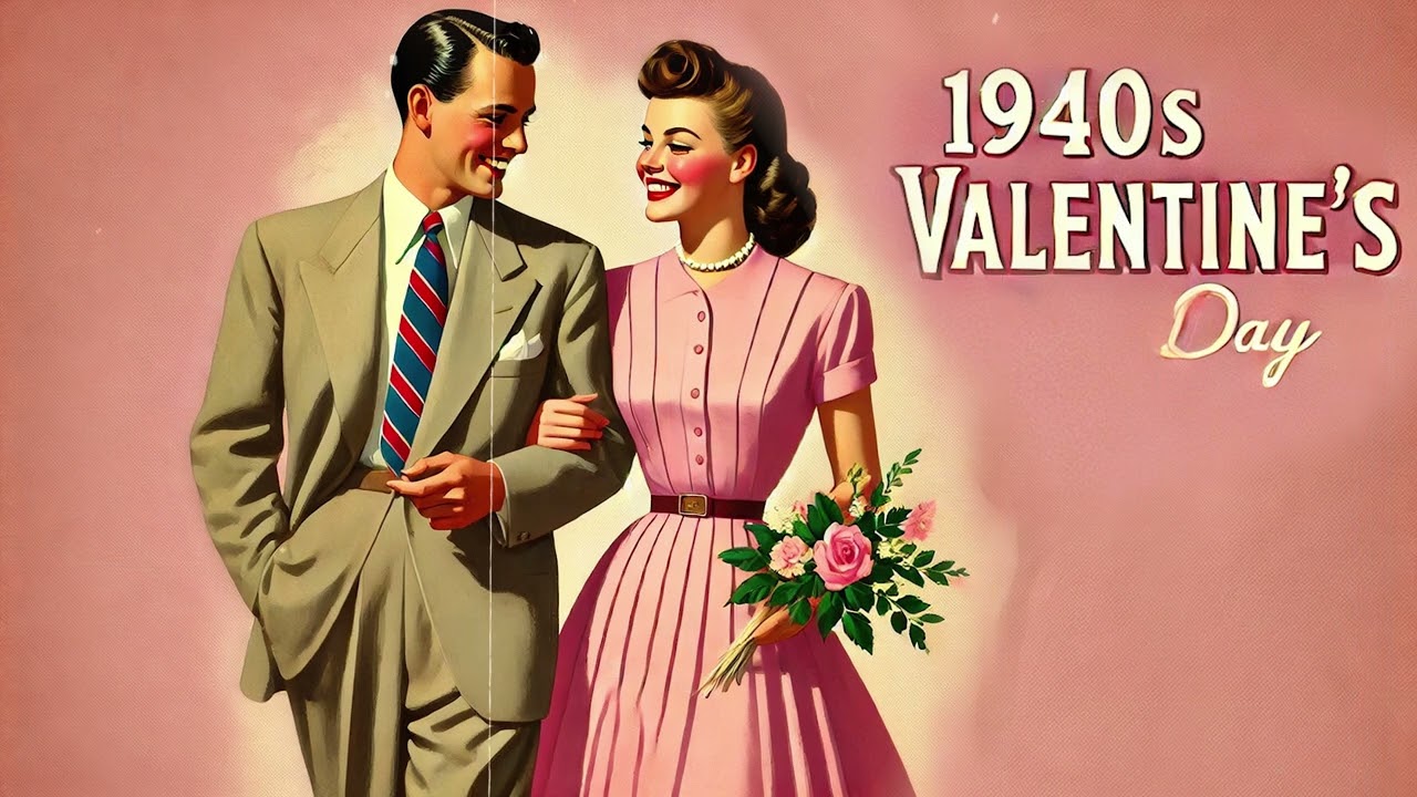 Valentine&rsquo;s Day in the 1940s 💌 Classic Jazz & Love Songs