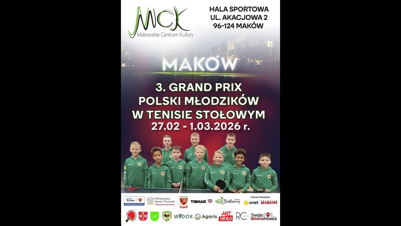 3 Grand Prix Polski Młodzików Maków 28.02.2026 Kamera 1