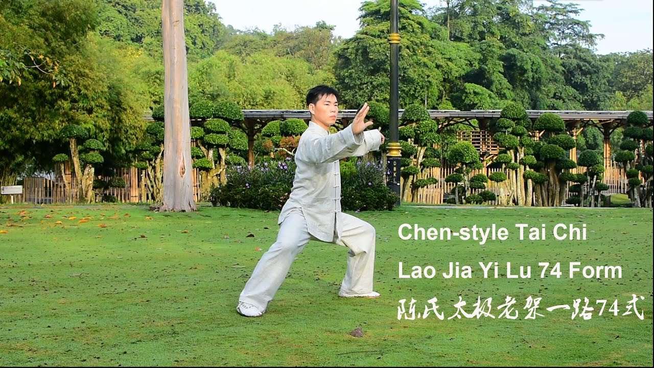 Chen-style Tai Chi Lao Jia Yi Lu (Old Frame First Routine) 74 Form 陈氏太极老架一路74 - Part 2