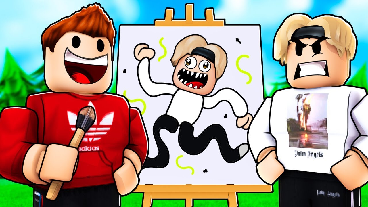 WER ZEICHNET DAS LUSTIGSTE BILD in Roblox?!