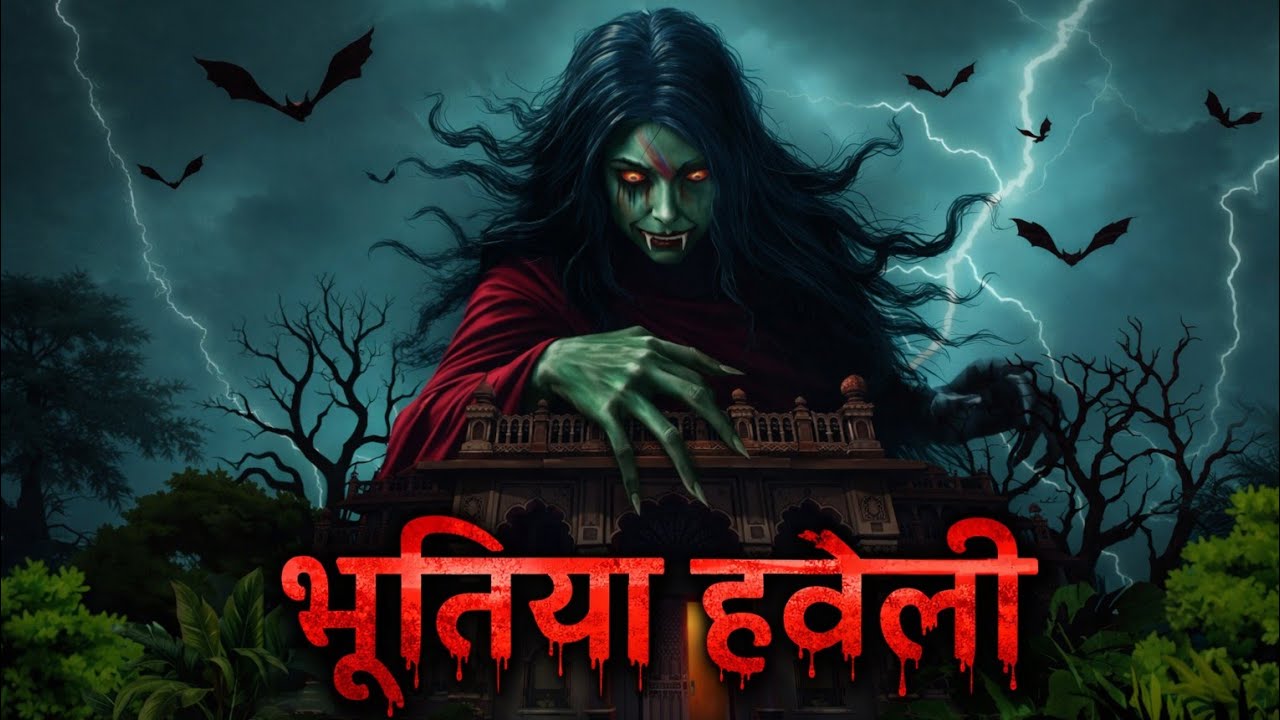 भूतिया हवेली | बारिश की रात का श्राप 😨 | Hindi Horror Story
