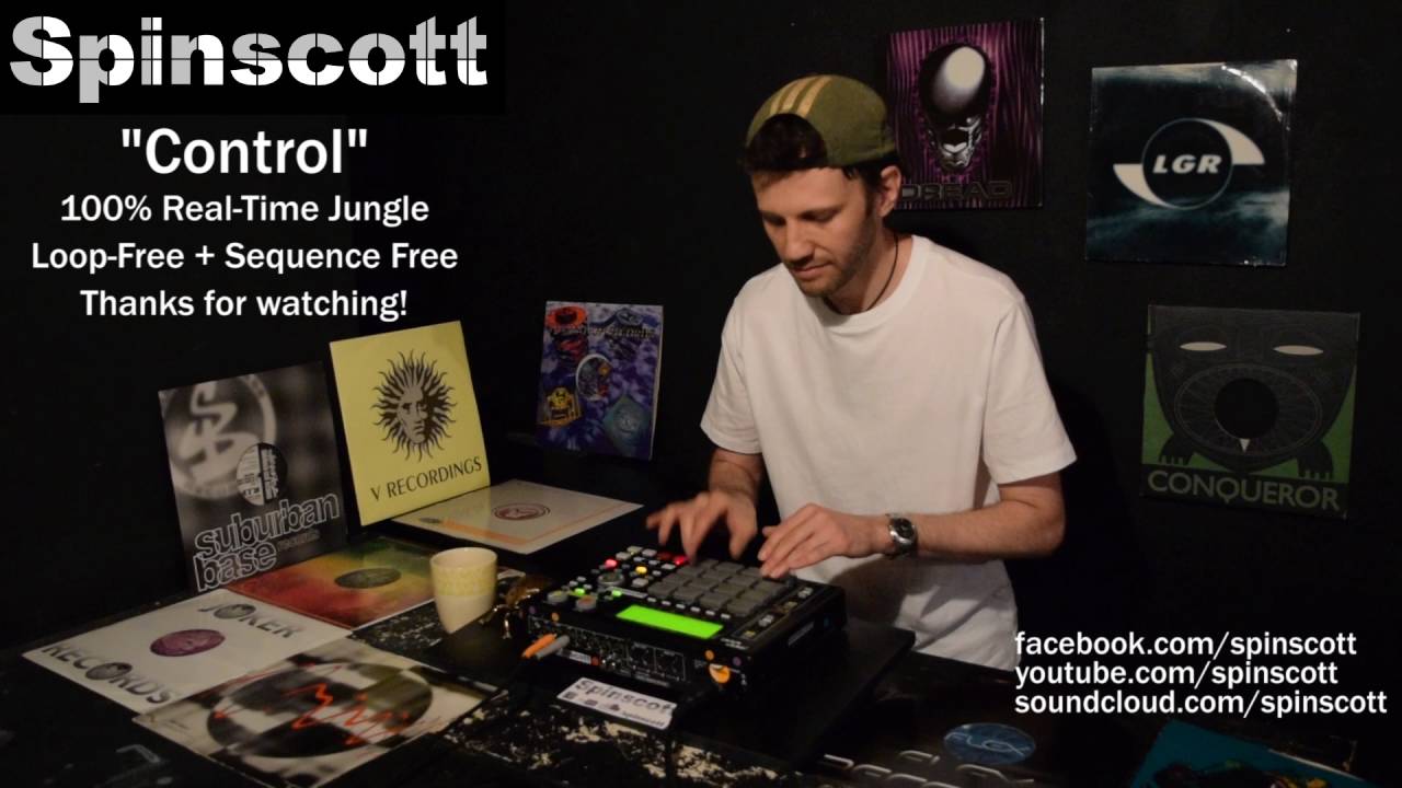Spinscott plays 100% Real-Time Jungle! 