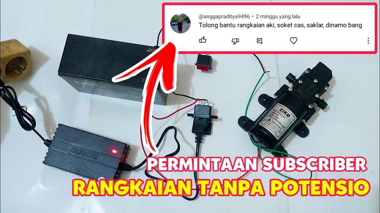 Skema Rangkaian Tangki Sederhana Tanpa Potensio | Pemintaan dari Subscriber