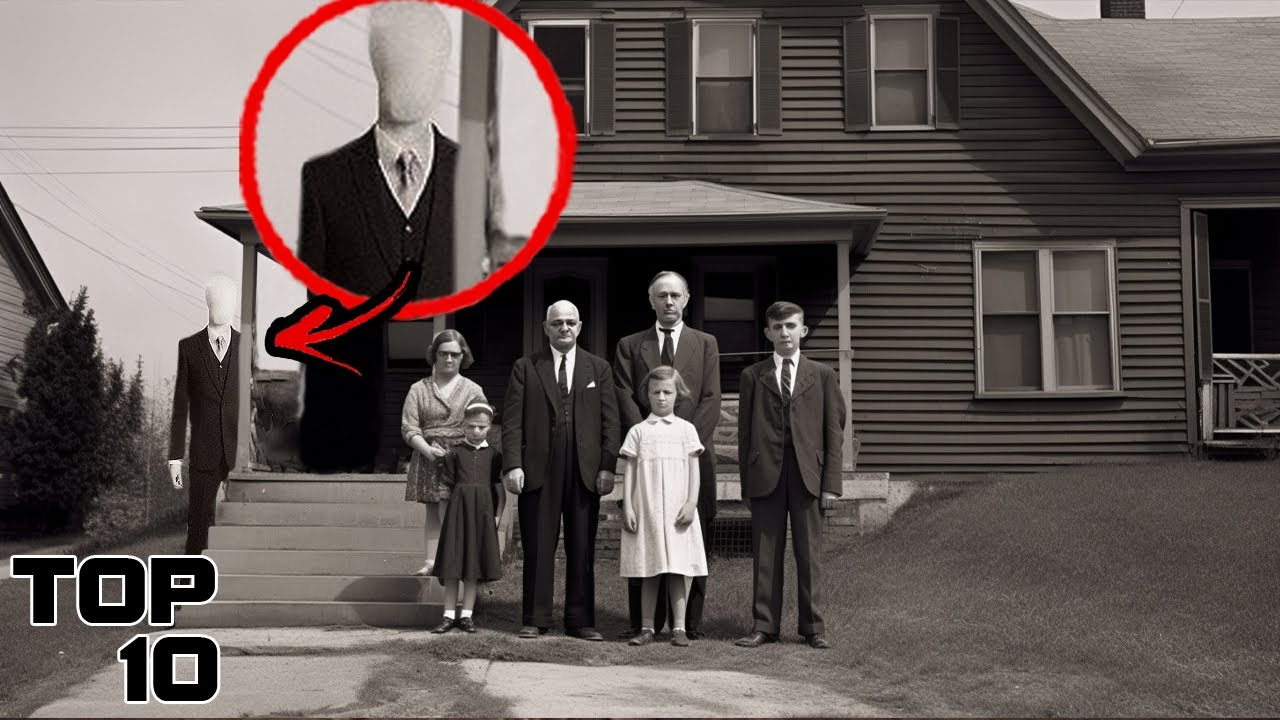 Top 10 REAL Slenderman Sightings We Can No Longer Ignore