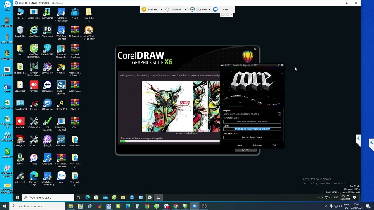 Hướng dẫn c&agrave;i corel X6 v&agrave; crack