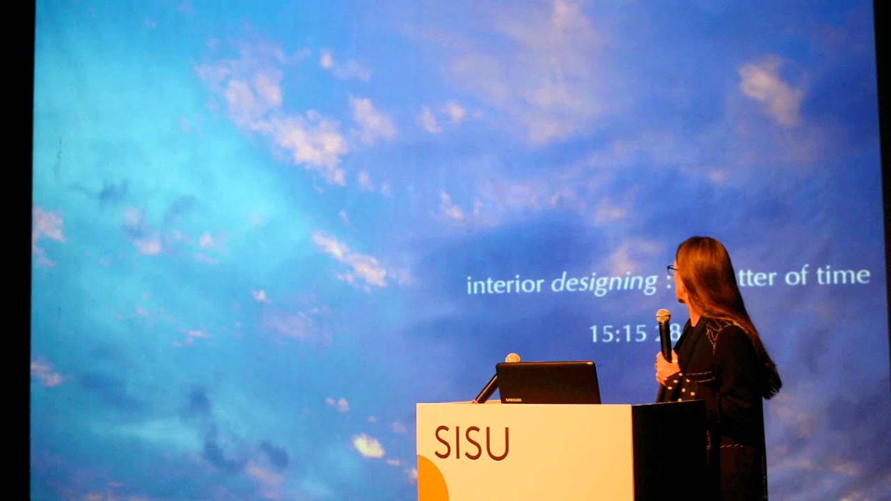 SISU 2015: Suzie Attiwill &bdquo;Interior designing &ndash; a matter of time&ldquo;