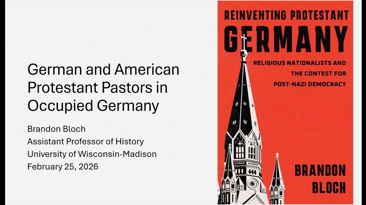 German and American Protestant Pastors in Occupied Germany