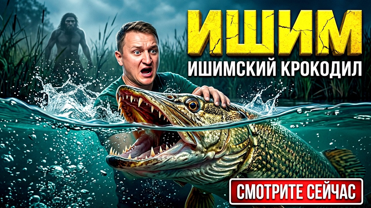 ИШИМ-РЕКИ ЕВРАЗИИ! В поисках Ишимского Крокодила! Миф или реальность?