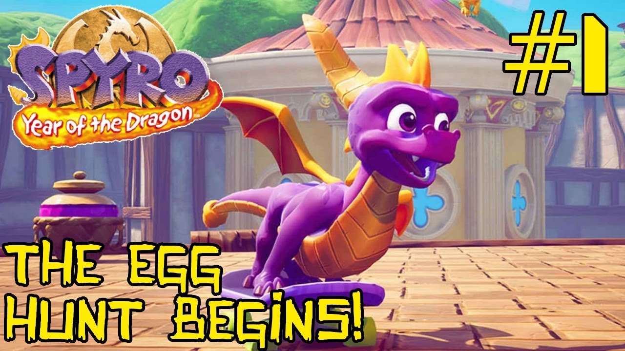The Egg Hunt Begins! - Spyro: Year of the Dragon Reignited #1 (PS4, 2018)