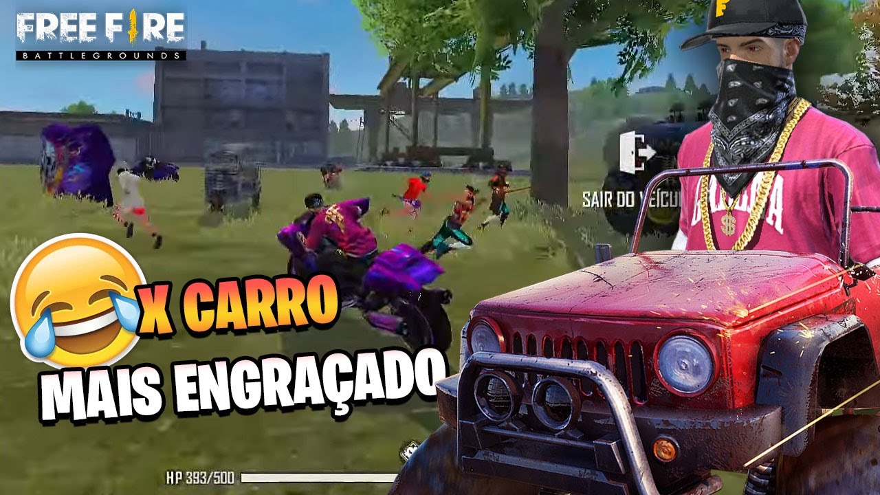 X CARRO MAIS FRENÉTICO DO FREE FIRE - BIN #freefire #ff