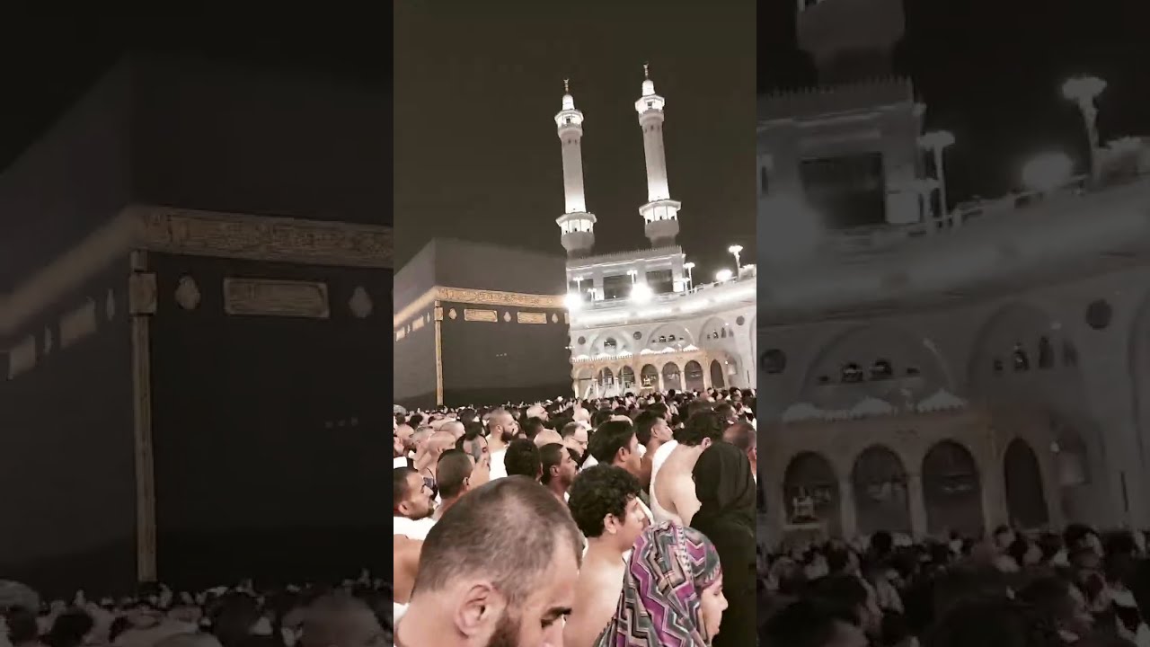 Çok Feyizli Vakıa suresi eşliğinde tavaf/mataf