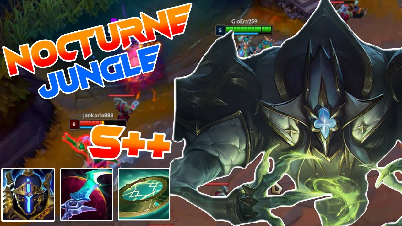 USE THIS NOCTURNE JUNGLE BUILD TO DOMINATE SEASON 15 IN LEAGUE OF LEGENDS