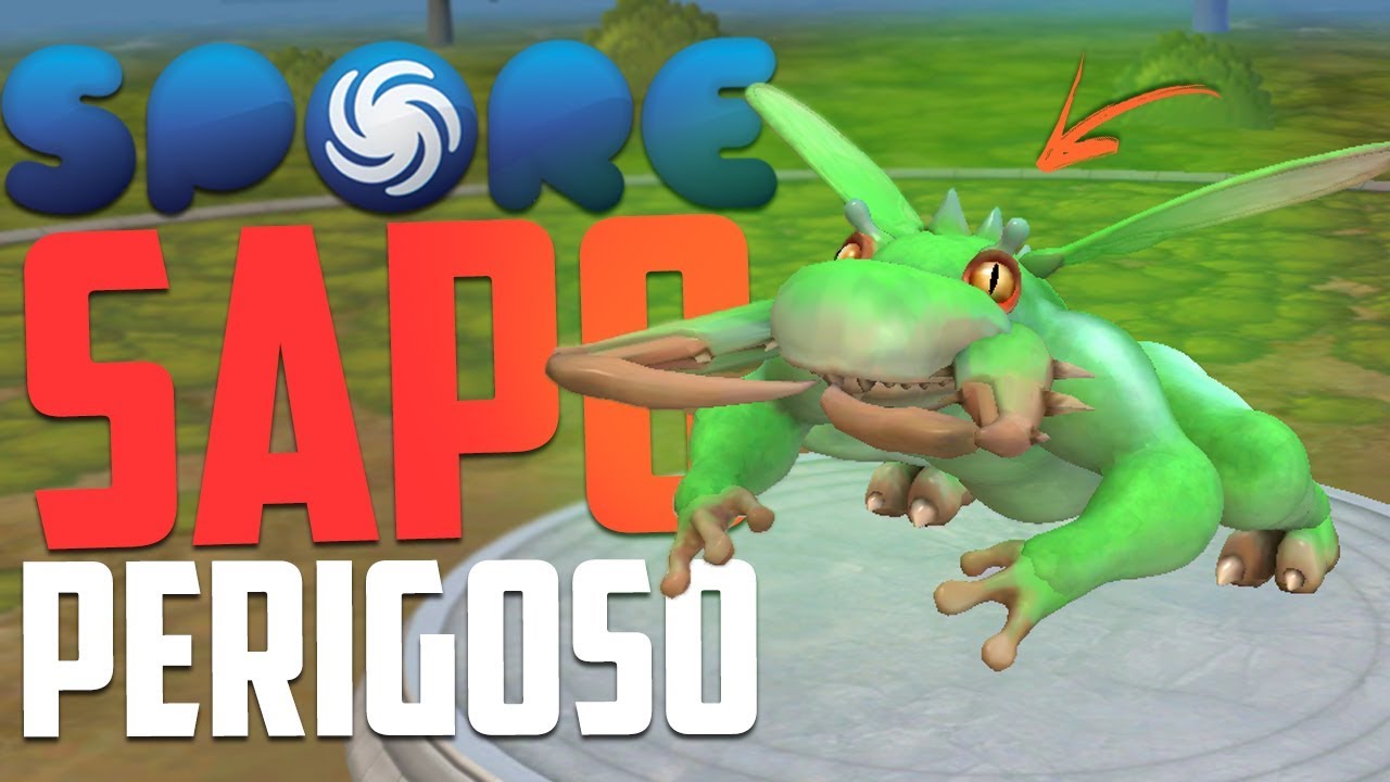 O SAPO MAIS PERIGOSO DO MUNDO! - Spore #2