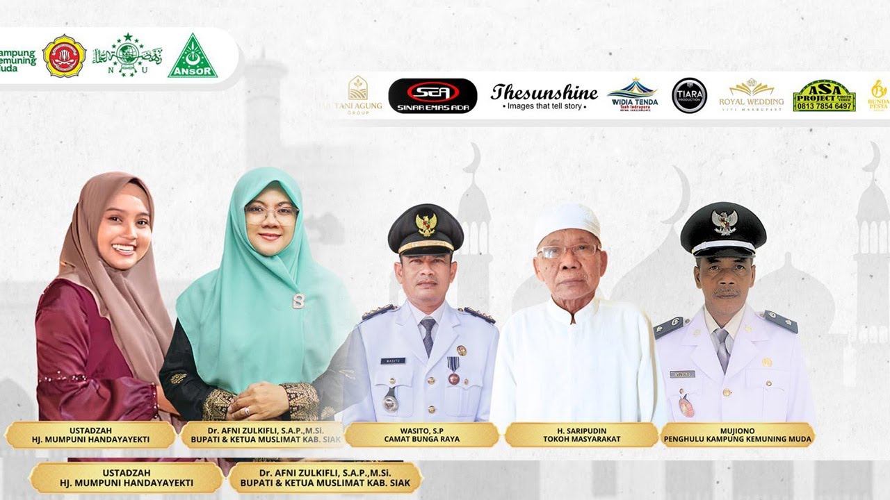 TABLIGH AKBAR DALAM RANGKA MAULID NABI MUHAMMAD SAW BERSAMA USTADZAH Hj. MUMPUNI HANDAYAYEKTI