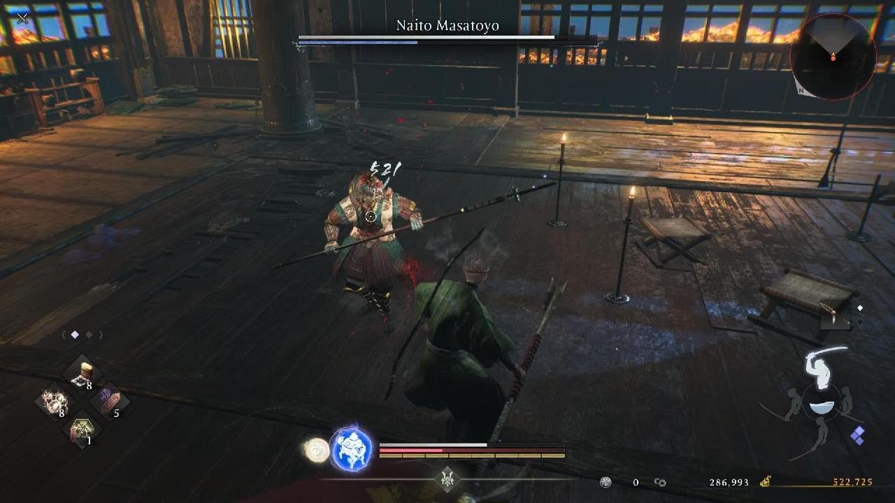 Nioh 3 Four Heavenly Kings Kusarigama Omnyo Build ps5