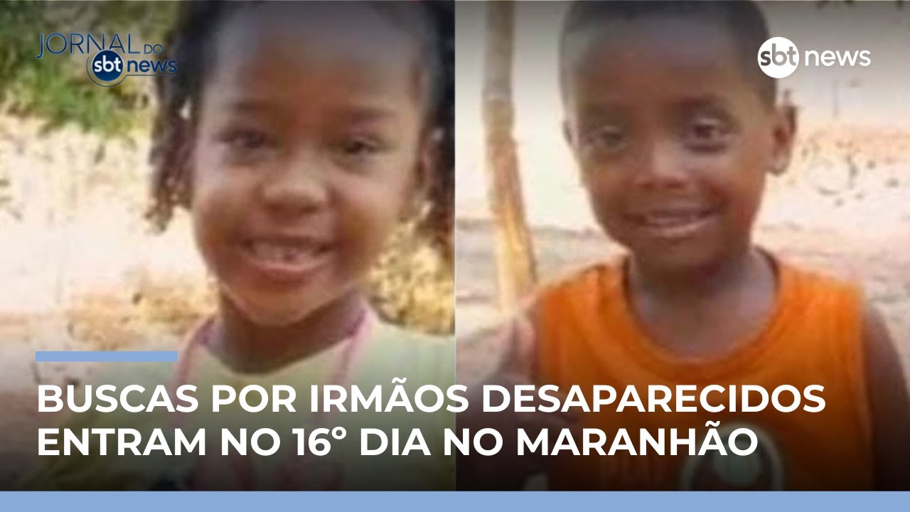 Marinha reforça buscas por crianças desaparecidas em Bacabal | #JornaldoSBTNews