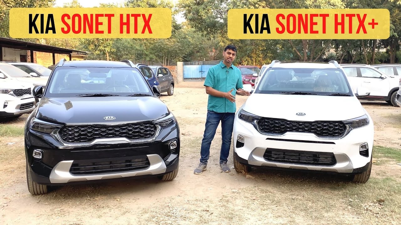 Kia Sonet HTX Vs HTX Plus - Detailed Comparison