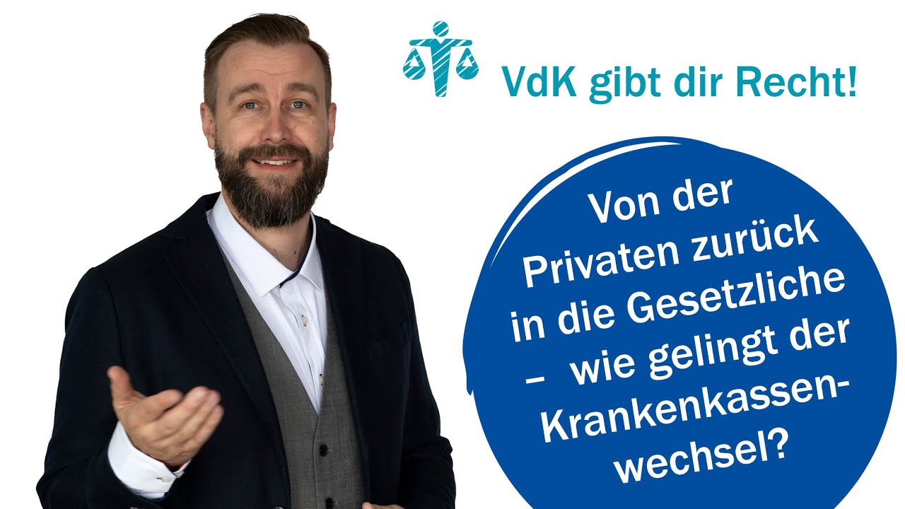 Von der Privaten zurück in die Gesetzliche  –  wie gelingt der Krankenkassenwechsel? #64